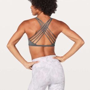 Lulu Free To Be Bra (Wild) 6 Gray